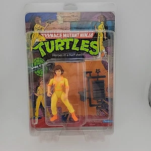April O'Nei 10 Back NO PRESS Orange 1988 TMNT Teenage Ninja Turtles MOC Case - Bild 1 von 16