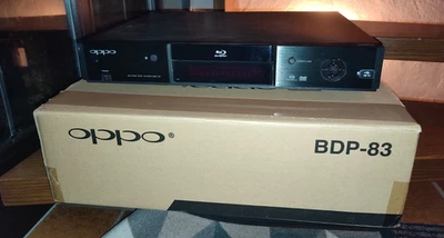 REGIONFREE Multiregion Codefree Oppo BDP-83 Bluray-Player, SACD, DVD-Audio + OVP - Bild 1 von 2