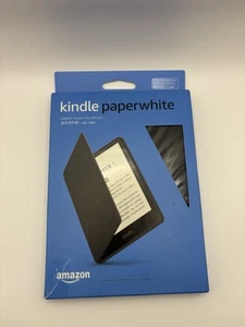 Kindle Paperwhite Leather Cover 11th Generation 2021 Black NEW - Picture 1 of 2