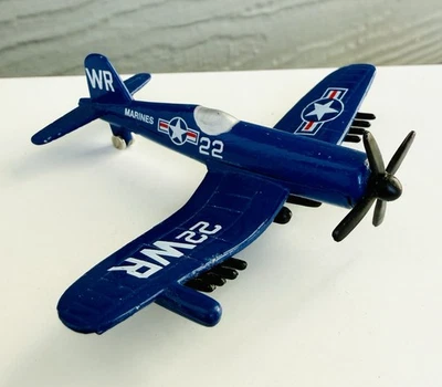 Avión Vought F4U-4 Corsair Segunda Guerra Mundial Caza Diecast Modelo Dyna-Flites #A116 Avión Foto 1 de 4