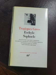 LIVRE PLEIADE TRAGIQUES GRECS ESCHYLE SOPHOCLE - Picture 1 of 10