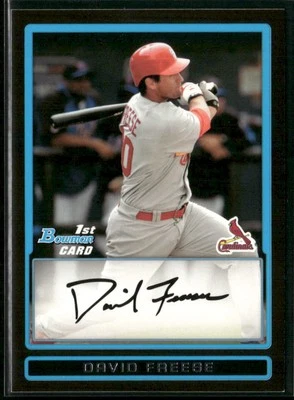 Bowman #BP38 2009 David Freese radiocontrol Foto 1 de 2