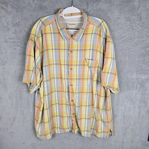 Tommy Bahama Mens Short Sleve Shirt Original Fit %100 Silk Size XXL - Picture 1 of 8