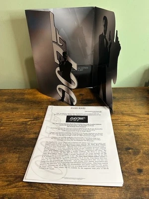 JAMES BOND ULTIMATE EDITION 007 DVD kit de prensa 2006 United Artists Foto 1 de 4