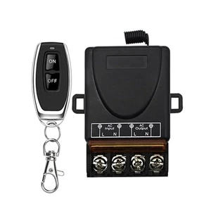 Receptor de relé de control remoto AC 220V 30A 1CH 433MHz transmisor apagado/encendido 2042 - Imagen 1 de 8