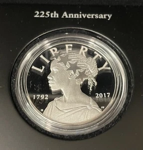 2017 US Liberty 225th Anniversary Silver Medal - Picture 1 of 2