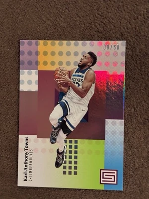 Karl Anthony Towns 2017-18 Status Aspirations /68 - Image 1 of 2