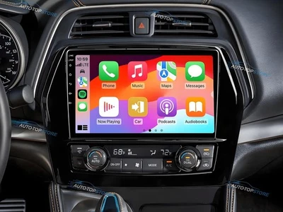 Radio estéreo GPS para automóvil 2+64 GB Android 15 CarPlay para Nissan Máxima 2016-2023 10" Foto 1 de 4