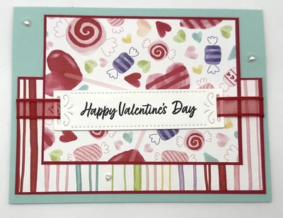 Stampin' Up! Valentine's Day Candies Card w/Env UNLIMITED CARDS SHIP FOR $4.95! - Image 1 of 4