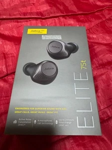 Auriculares Inalámbricos Jabra Elite 75t Titanio Negro Bluetooth Nuevo Modelo Japón - Imagen 1 de 3