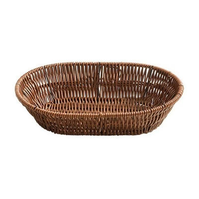 Wicker Bread Basket, Tabletop Food Serving Trays, Handwoven Storage Basket7298 - Image 1 of 4