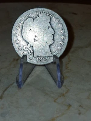 1899 o barber half dollar - Image 1 of 2