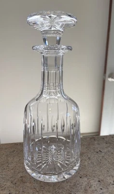 HAMPSHIRE Decanter STUART CRYSTAL 10" TALL Made in England ~mint~ - Image 1 of 4