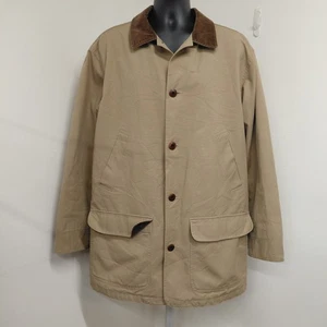 Chaqueta LL Bean Para Hombre Talla Grande Alta Caqui Tareas de Granero Abrigo Pana Lona LEER  - Imagen 1 de 21