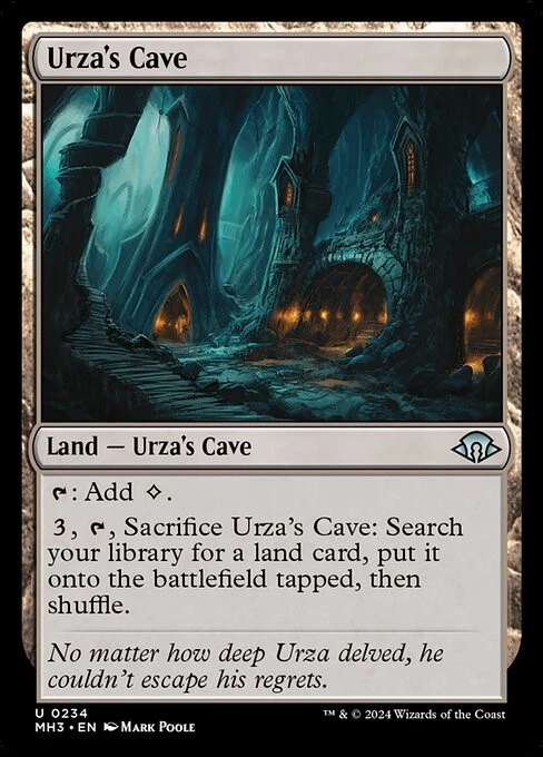 MTG - URZA'S CAVE - Modern Horizons 3 (U) - Image 1 of 1