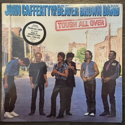 John Cafferty & The Beaver Brown Band '‎Tough All Over' Original Vinyl LP 1985 - Image 1 of 2