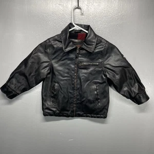 Hawke & Co - Adventure  Bomber Jacket Boys Size 4T  Brown Pilot - Picture 1 of 11
