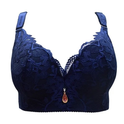 Women Push Up Lace Bra Brassiere Underwire Padded Lingerie Underwear A B C D Cup - Image 1 of 4