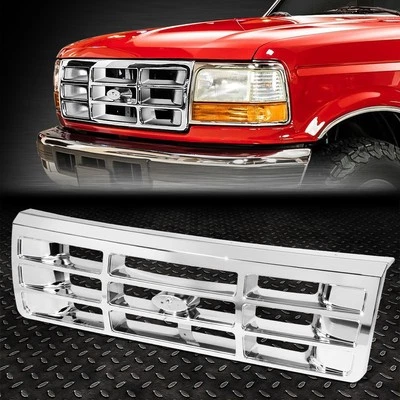 PARA FORD F SUPER DUTY BRONCO 92-97 F150-F350 F53 F59 PARACHOQUES DELANTERO REJILLA CROMADA Foto 1 de 4