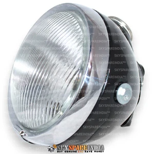 Lucas Type DU42 6 1/2" Headlamp Assay Compatible With BSA Triumph Norton AJS - Picture 1 of 17