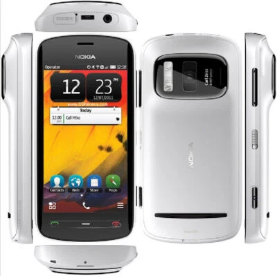 无锁版诺基亚 808 PureView RM-807 Wifi 16GB 512MB RAM 41MP 4" 手机 — 第 1/3 张图片