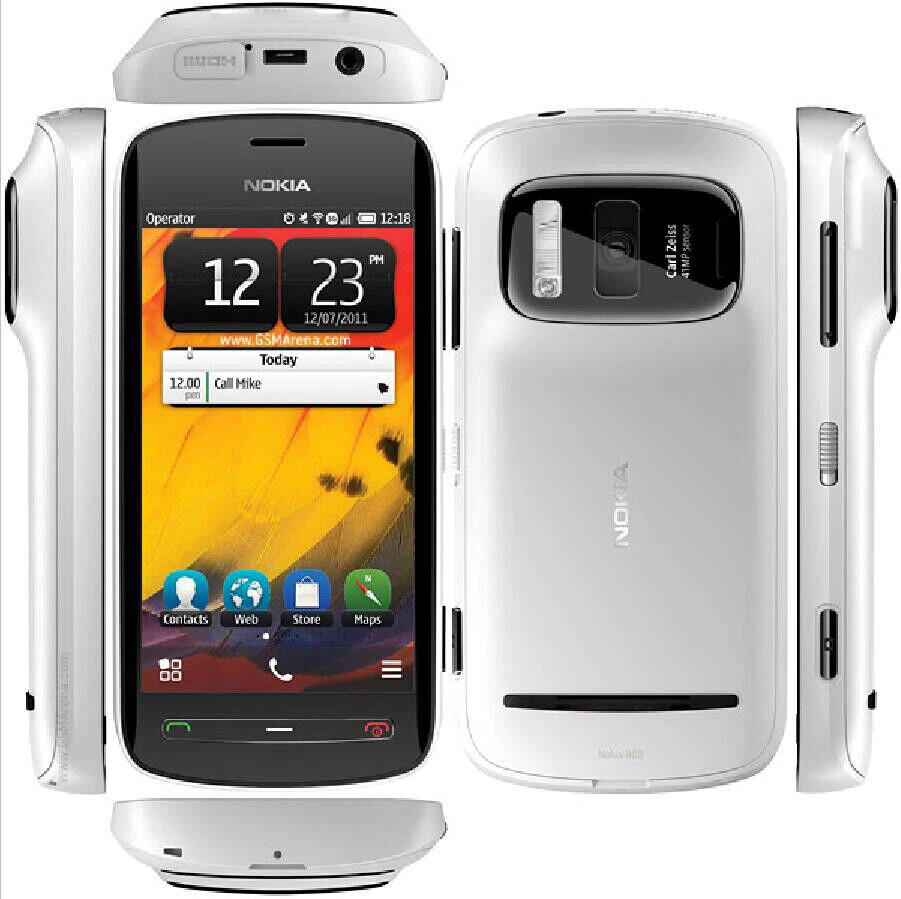 Unlocked Nokia 808 PureView RM-807 Wifi 16GB 512MB RAM 41MP 4" Phone - Image 1 of 3