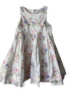 Maggie & Zoe Girls Size 3T Floral Fit and Flare Dress Easter Special Occasion  - Picture 1 of 5