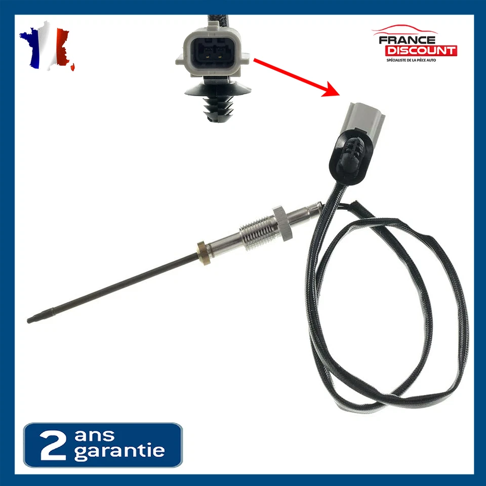 Capteur Température Echappement FAP pour DACIA LOGAN 2 LODGY SANDERO II 1.5 DCI - Photo 1/4