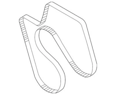 Ventilador de correa OEM NUEVO 2001 GM Chevrolet GMC Silverado 2500 HD Sierra 2500 HD 97223131 Foto 1 de 2