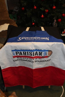 HEAVY COTTON APRON WITH SAN FRANCISCO'S OWN SINCE 1856 WRITING ON THE FRONT. - Image 1 of 3
