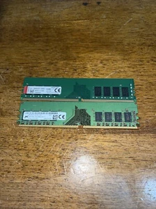 (LOT OF 2) *MIXED BRANDS* 8GB PC4-2666V DIMM DDR4 RAM Desktop Memory - Picture 1 of 2