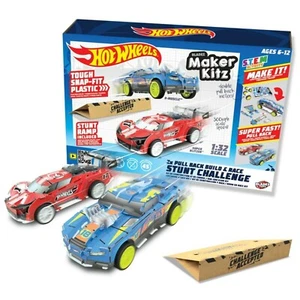 Hot Wheels Bladez Kreativ Set 2 Autos Maker Kitz Geschenk Spielzeug Kinder Spiel