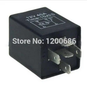 New Time Delay Relay 30A Automotive 12V 5 Pins 3/10 seconds ON Delay Relays SPDT - Picture 1 of 12