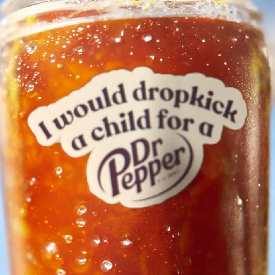 Pegatina Dr Pepper Foto 1 de 1