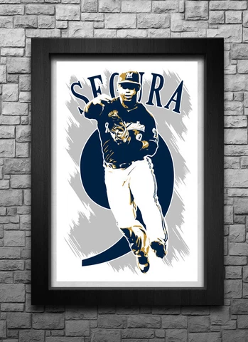 JEAN SEGURA art print/poster MILWAUKEE BREWERS FREE S&H! CLEARANCE! LAST CHANCE! Cover