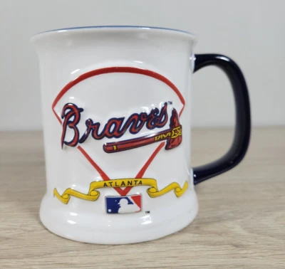Atlanta Braves 美国职棒大联盟浮雕咖啡杯大号 — 第 1/4 张图片