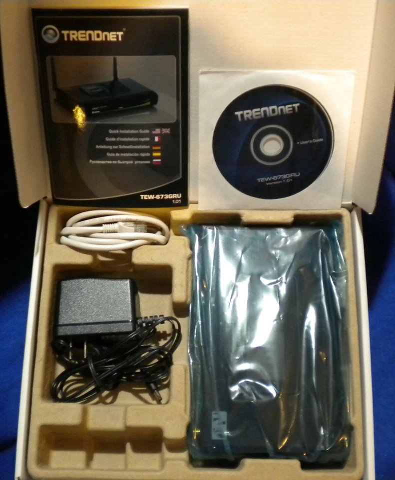 TRENDnet TEW-673GRU 300 Mbps 4-Port Gigabit Wireless N Router - Image 1 of 1