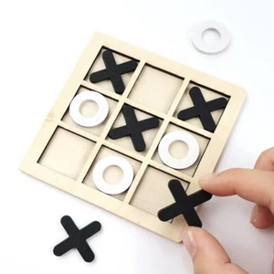 Tic Tac Toys Brettspiel Wooden Game Tisch und Interaktives Gehirn Bildungsstrate - Bild 1 von 6