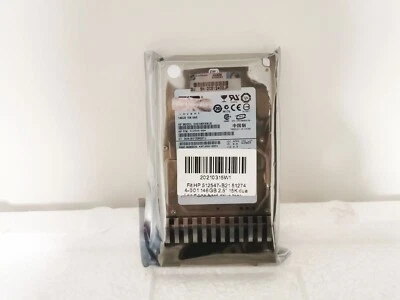 HP 512547-B21 512744-001 146GB 2.5" 15K Dual Port SAS Hard Drive - Image 1 of 3