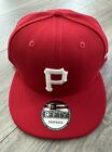 Pittsburgh Pirates New Era 9Fifty SnapBack Adjustable Hat Red Color