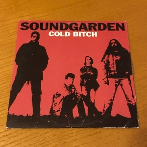 Soundgarden 2 tracks PROMO France cd single COLD BITCH Chris Cornell Nirvana - Foto 1 di 1