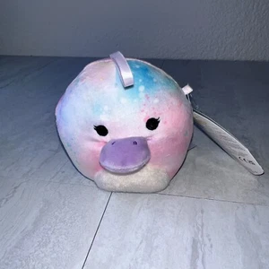 Squishmallows Brindall Christmas 2023 Ornament 4” Tie-Dye Platypus Plush Toy NWT - Picture 1 of 7