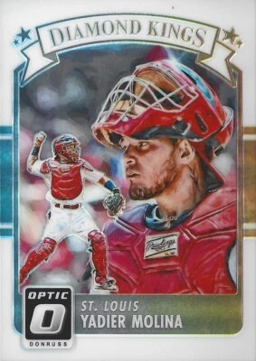 2016 Panini Donruss Optic - Diamond Kings Holo #26 Yadier Molina - Image 1 of 2