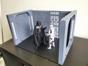 Star Wars Diorama für 1/12 Scale Black Series Figuren Aufsteller Todesstern - Bild 1 von 12