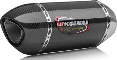Tubo de escape Yosh Alpha Street Slip On CF funciona Kawasaki Ninja 1000SX 20-23 Foto 1 de 4