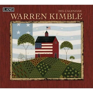 Lang Warren Kimble 2025 Wall Calendar - Picture 1 of 7
