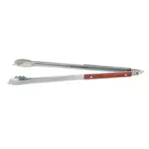 22 in. Rosewood Extra Long Tongs Cookware Stainless Steel Aluminum Home Cooking - Picture 1 of 2