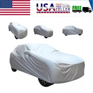 Full Car Cover for Outdoor Sun Dust Scratch Rain Snow UV Waterproof Breathable L - Picture 1 of 12