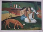 QUADRO DIPINTO A MANO su tela PAINTING CANVAS 50X70 CM FALSO D