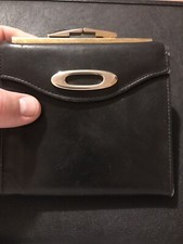 Cashmere Leather Wallet Coin Purse Lady Bosca